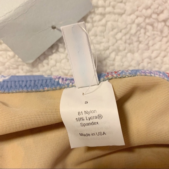 J.Crew Hipster Tie Bikini Bottoms Periwinkle Floral Print - Picture 5 of 8